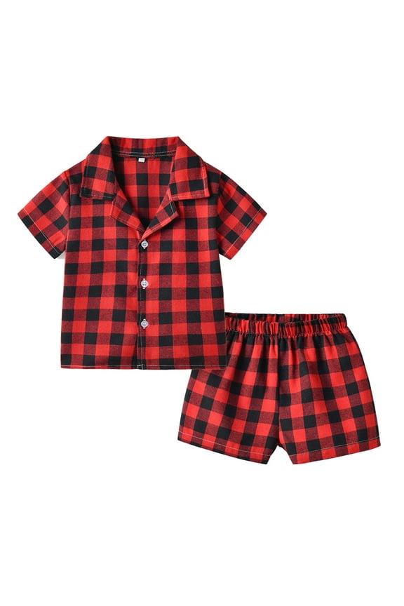 4t Pajamas Boys Christmas Pajamas Kids Baby Girl 6-9 Months Clothes Pijama De Navidad Para Niña Robes for Teenage Girls Robe and Slipper Set, Red 3-4 Years