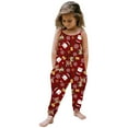 thumbnail image 1 of RIJOPUTY Baby 1st Christmas Outfit Boy Christmas Outfits for Girls Size 6-7 2t Girl Christmas Toddler Winter Clothes Girl Gymnastics Outfits Girls, Red 12-18 Months, 1 of 6