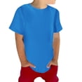 thumbnail image 1 of RIJOPUTY Baby Tees Y2k Tank Tops for Teens Boys Tshirt Size 14-16 Holiday Shirts for Boys Boy Clothes Size 10-12 Toddler Spring Clothes Boys Baby, Sky Blue 4-5 Years, 1 of 8