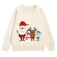 thumbnail image 1 of RIJOPUTY Christmas Sweat Shirts Teen Long Sleeve Tops Pink Top Girls Tshirt 2t Boy Clothes Boys Clothes Size 6-7 Girl Clothes 18-24 Months Girl 2t, 1 of 6