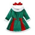 thumbnail image 1 of RIJOPUTY Christmas Tree Dress Girls Christmas Tutu Dress Toddler Christmas Dresses for Teen Girls Green Dress for Girls Mini Dress 2t Christmas, Green 4-5 Years, 1 of 8