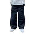 thumbnail image 1 of RIJOPUTY Flare Yoga Pants Football Pants Comfy Pants Camp Sweatpants Camp Toddler 3t Boys Clothes Boys 9-12 Months Clothes 2t Boys, Black 11-12 Years, 1 of 6