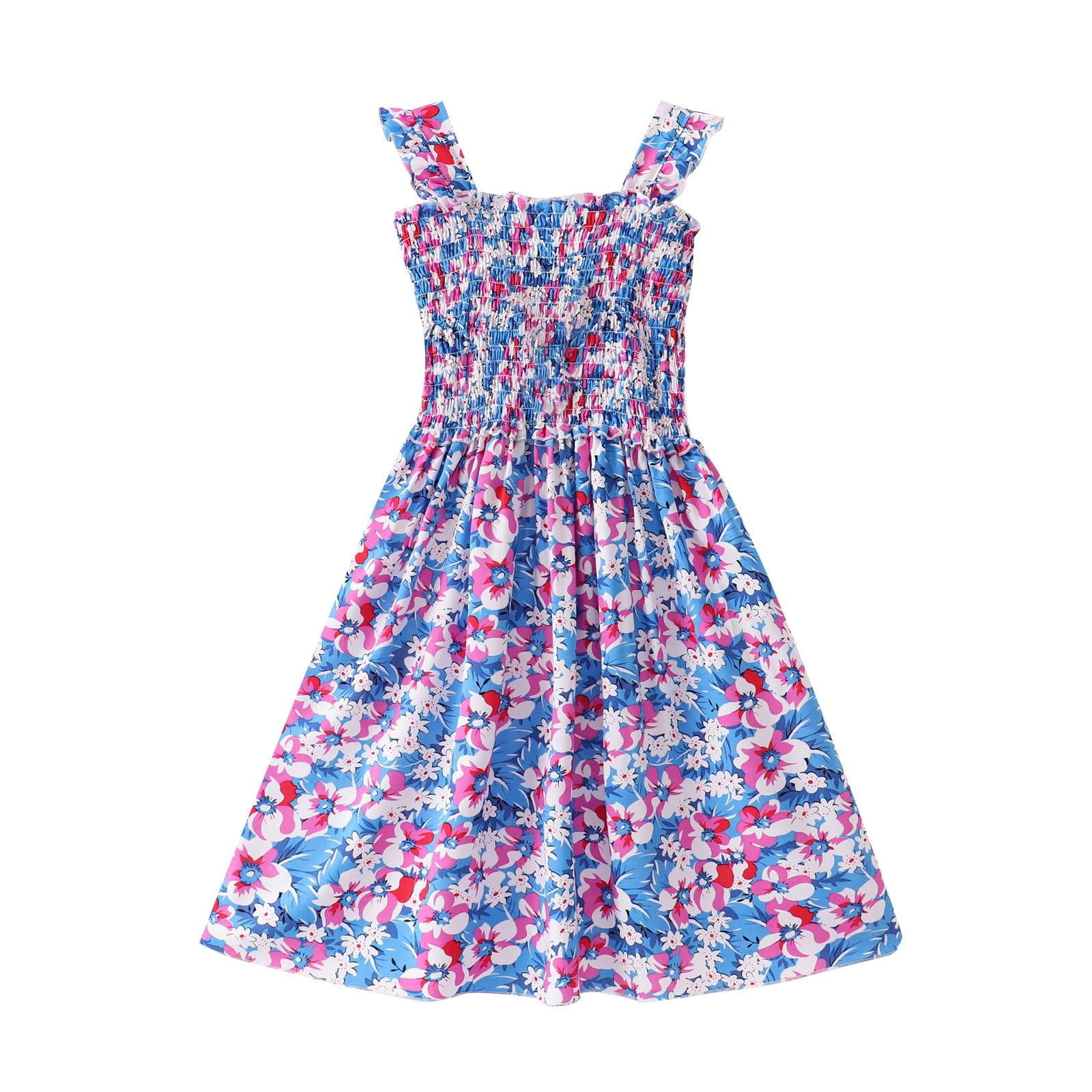 RIJOPUTY Girls Long Sleeve Dress Birthday Dresses Month Baby