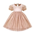 thumbnail image 1 of RIJOPUTY Girls' Special Occasion Dresses Teen Girl Dresses Size 4 Girls Clothes Baby Girl New Years Outfit 0-3 Months Baby Bow Outfit Gymnastic Outfits for Girls Little Girl Outfits Matching, 1 of 7