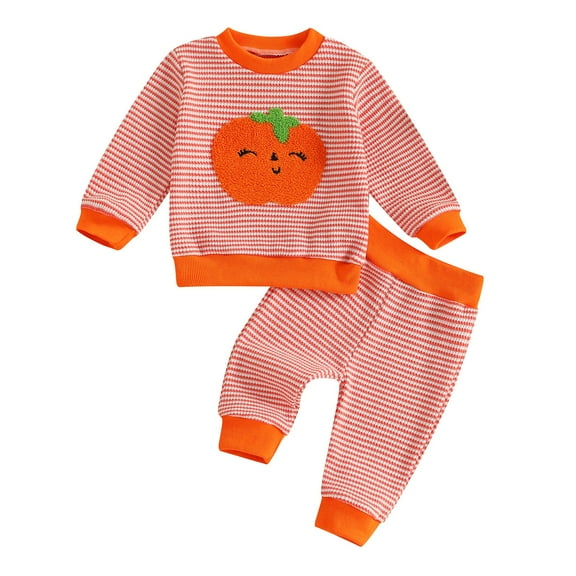 RIJOPUTY Halloween Outfits for Baby Girls Family Outfits Matching Sets Fall Kids Christmas Outfits Girls Clothes Age 6-8 Boy Clothes Size 10-12, Red 6-12 Months