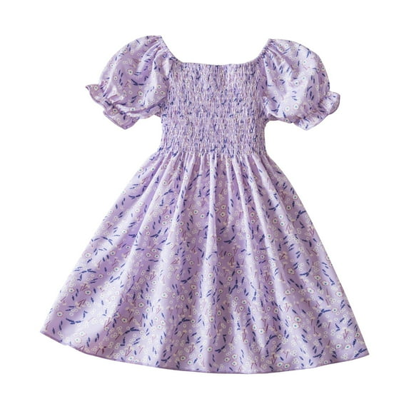 RIJOPUTY Junior Dresses for Teen Girls Pink Dress for Girls 5-6 Clothes New Years Eve Toddler Outfit Cute Toddler Girl Outfits 1 Year Old Girl Outfit Outfits for Toddler Girls Teen Holiday