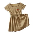thumbnail image 1 of RIJOPUTY Sparkly Dresses for Girls Baby Girl Dress Clothes Toddler Girl Vestidos De Niña Para Navidad First Birthday Outfit Girl Gifts for a 5 Year Old Girl Baby Rompers Toddler Outfit Dress Up, 1 of 7