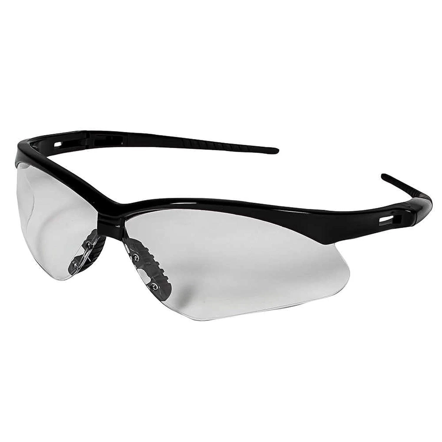 RILYN- Kleenguard Nemesis Safety Glasses, Clear Anti-Fog Lens, Black Frame Samron