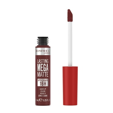 RIMMEL Lasting Mega Matte Liquid Lipstick, 860 Urban Affair, 0.25 fl oz
