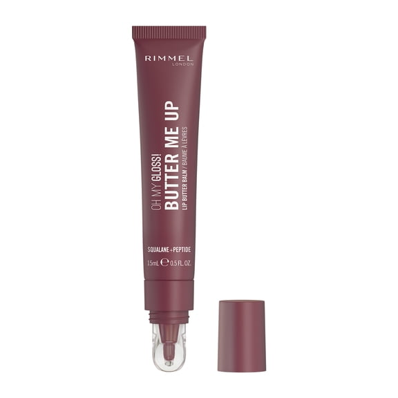 RIMMEL Oh My Gloss! Butter Me Up, 003 Mellow Mocha, 0.5 fl oz