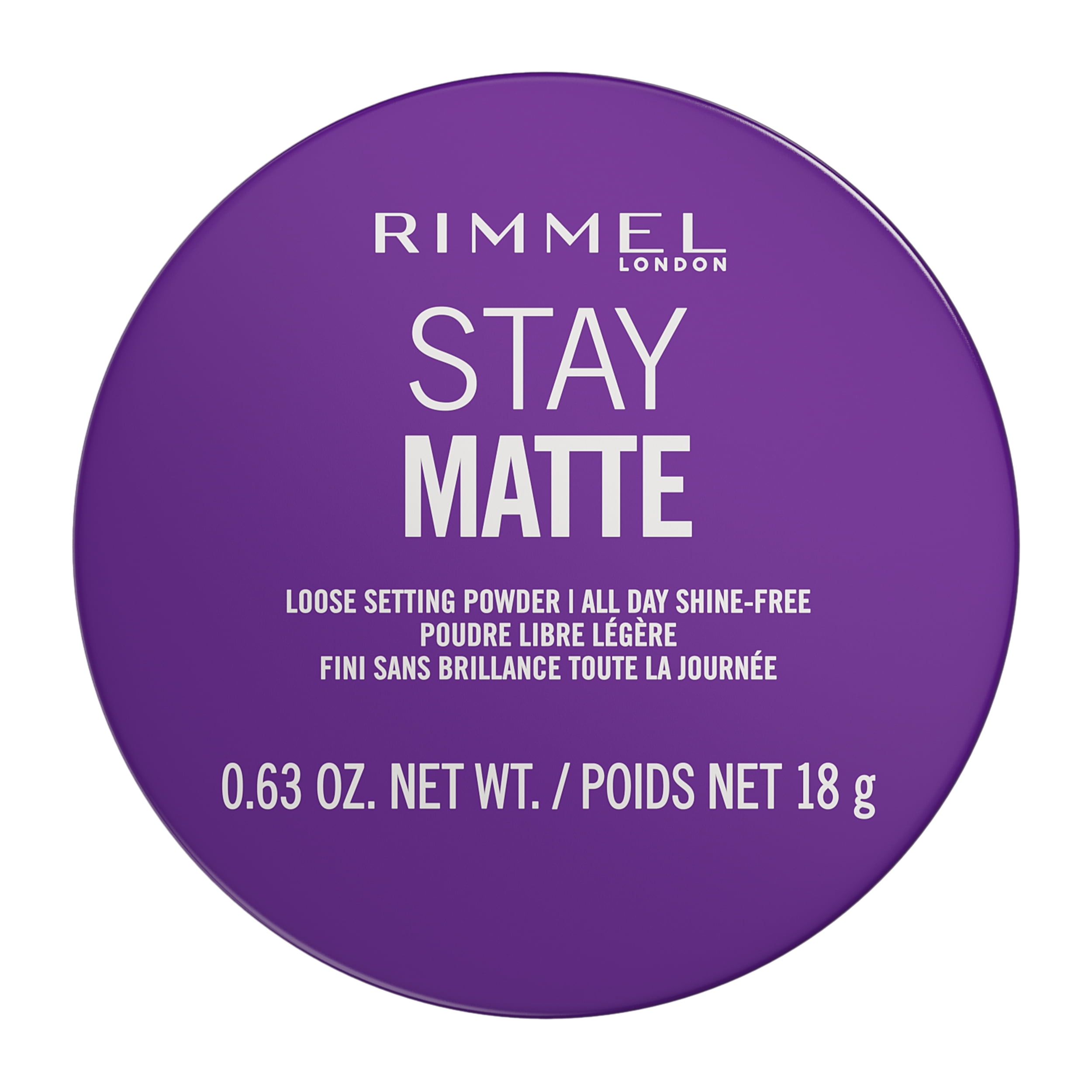 RIMMEL Stay Matte Loose Powder, Translucent 001, 0.63 oz - Walmart.com