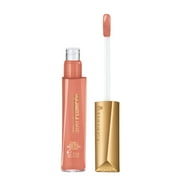 RIMMEL Stay Plumped Lip Gloss, 531 PEACH PIE, 0.21 oz