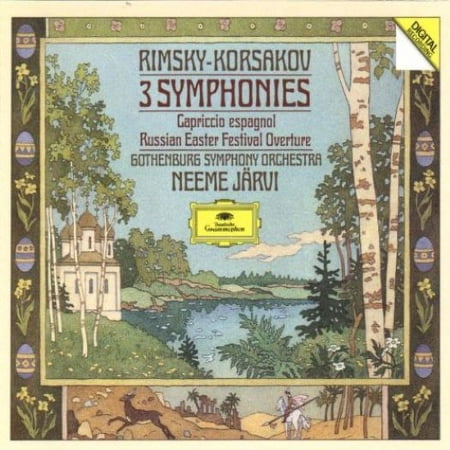 RIMSKY-KORSAKOV: 3 SYMPHONIES; CAPRICCIO ESPAGNOL; RUSSIAN EASTER OVERTURE