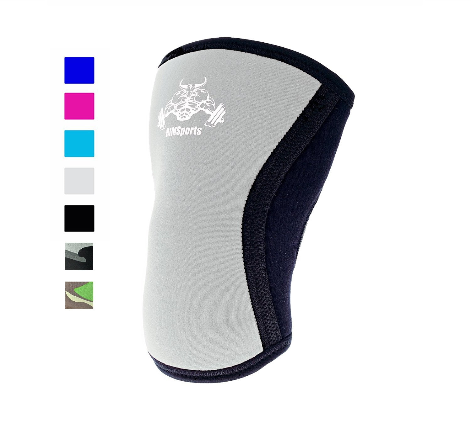 RIMSports Knee Compression Sleeves, Knee Support for Men and Women for Weight Lifting, Cross