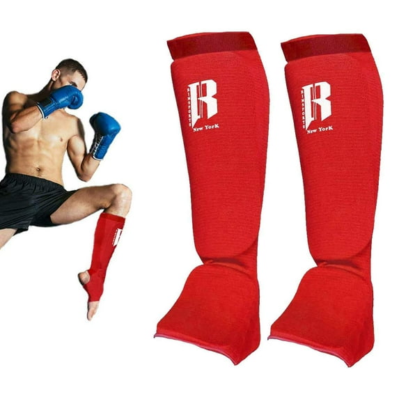 RIMSports Shin Guards Soccer MMA Muay Thai Pads for Adult and Youth, 1 Pair