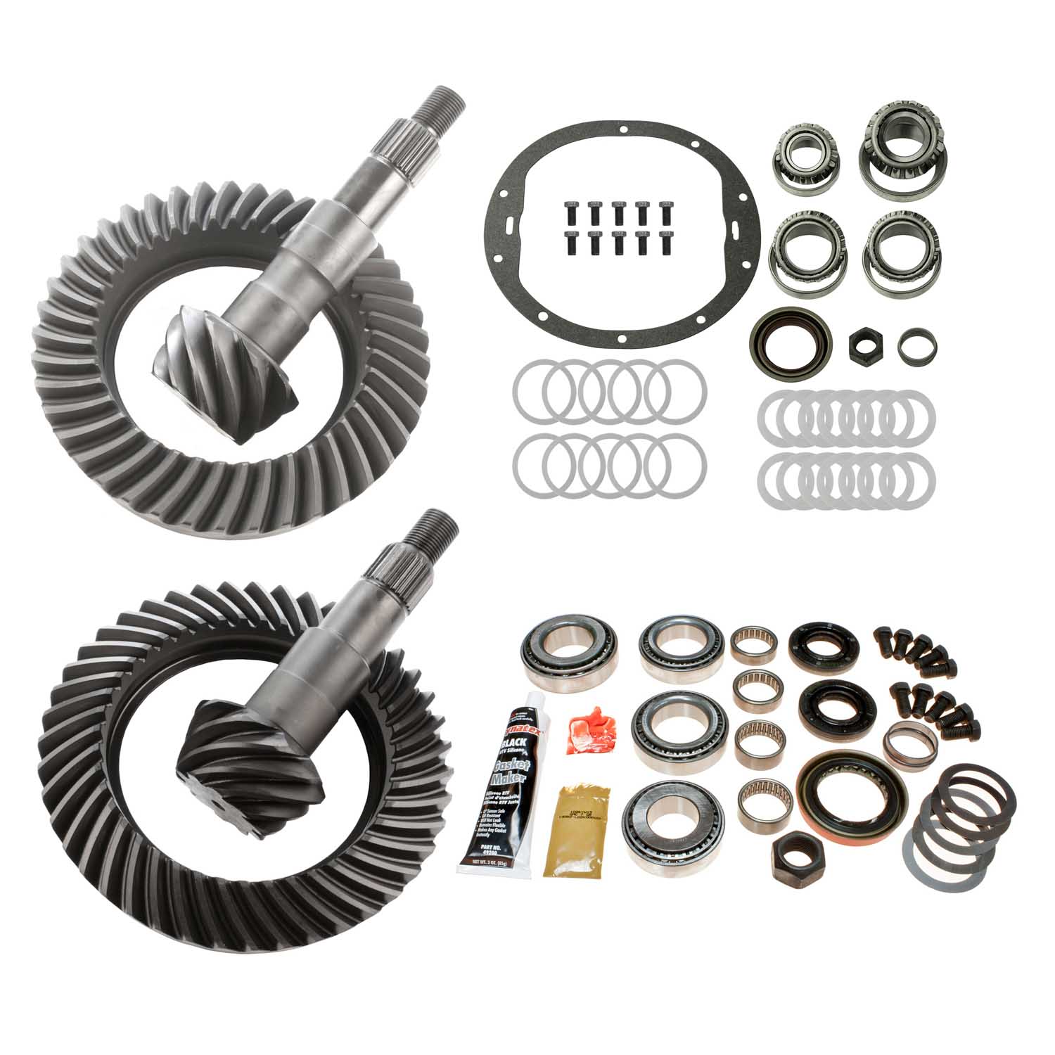 RING AND PINION FRONT REAR KIT K1500 09ON GM8.25F/GM8.5R 4.56