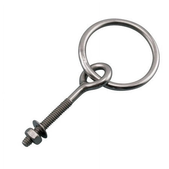 RING BOLT PLAIN 316 STAINLESS STEEL 1/2" X 6.00" (S0331-1315)