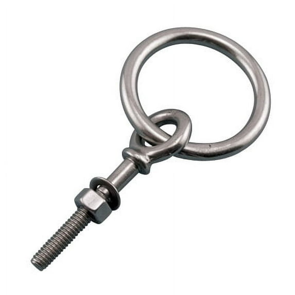 RING BOLT SHOULDER 316 STAINLESS STEEL 1/4" (S0330-0750)
