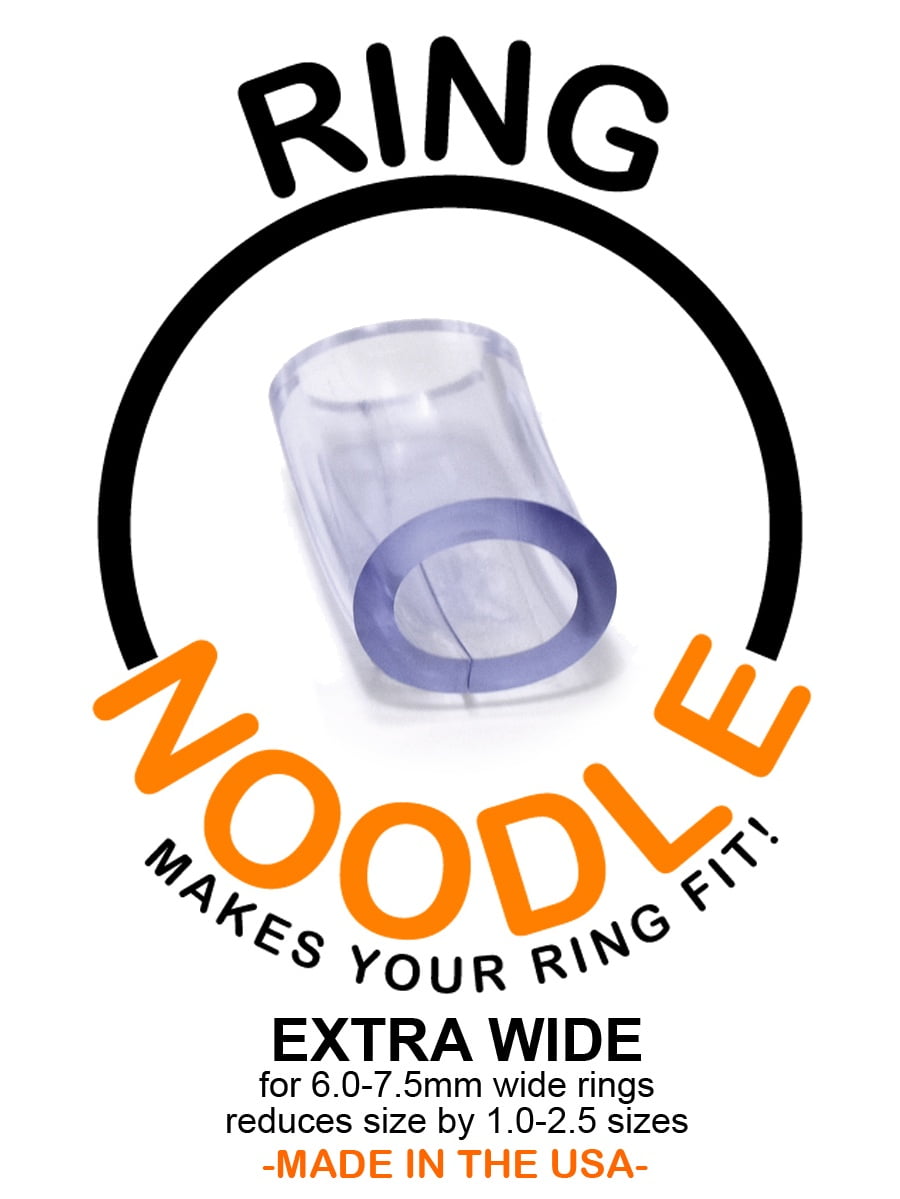 RING NOODLE Pack Extra Wide Ring Size Reducer/Guard