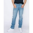 thumbnail image 1 of RING OF FIRE Men's Non Stop Straight Fit Five Pockets Stretch Jeans, 1 of 11