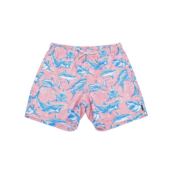 RING OF FIRE Men's Tropical Ocean Pool Shorts