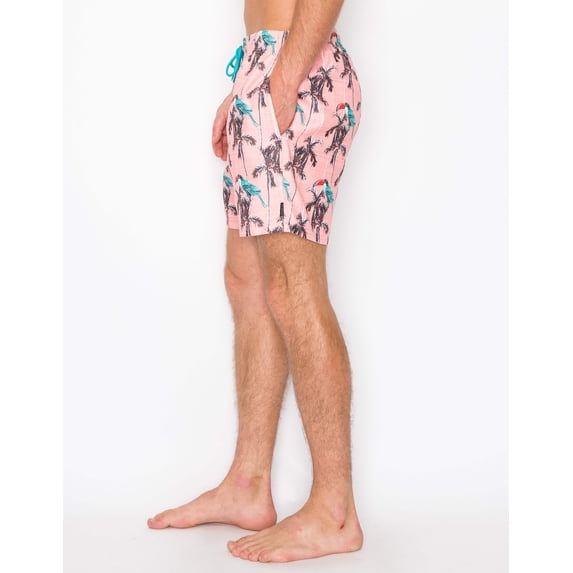 RING OF FIRE Men's Tropical Ocean Pool Shorts