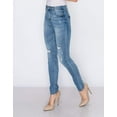 thumbnail image 1 of RING OF FIRE Women's Carmen High Rise Rips Jeans, 1 of 11