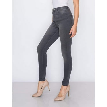 RING OF FIRE Women's Carmen High Rise Rips Jeans