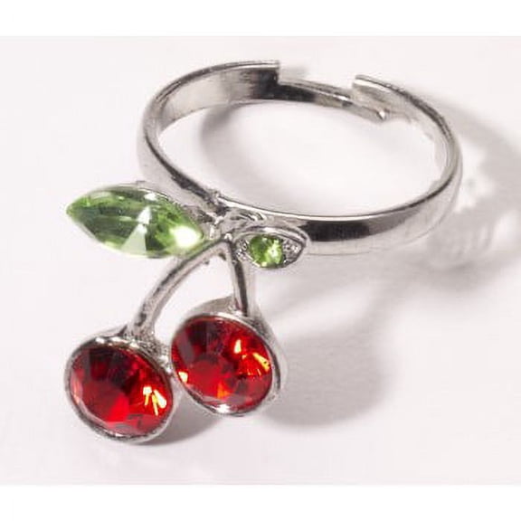 RING-RETRO ROCK CHERRY