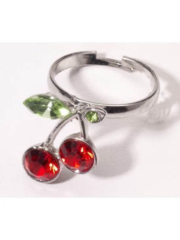 RING-RETRO ROCK CHERRY
