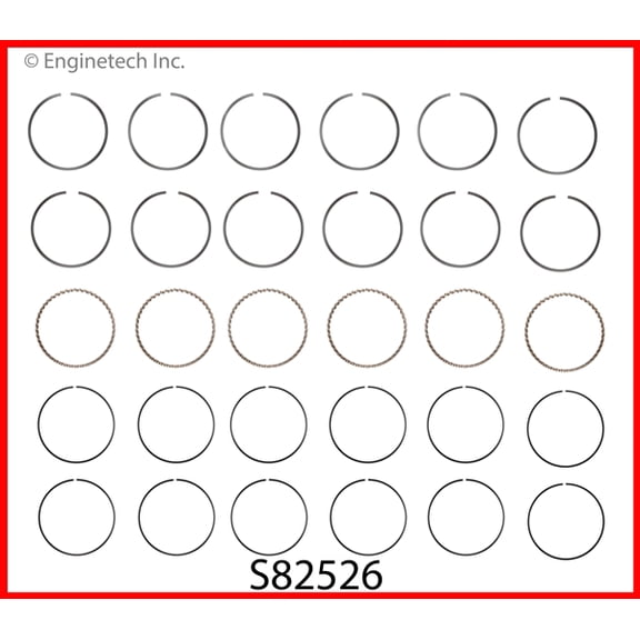 RINGS AUDI VW 2.8L 2771 3
