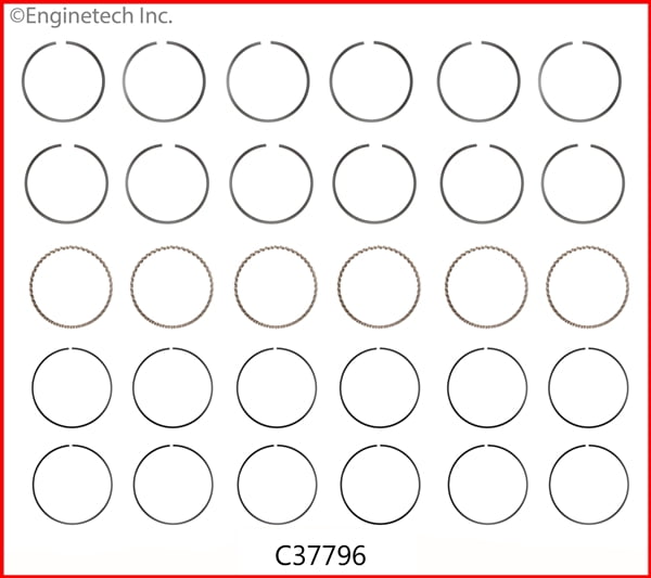 RINGS CHRY 3.6L 220 DOHC