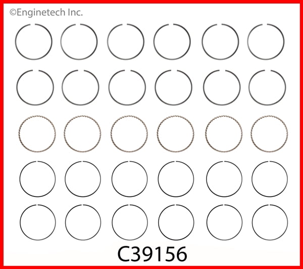 RINGS CHRY DODGE 3.9L 239