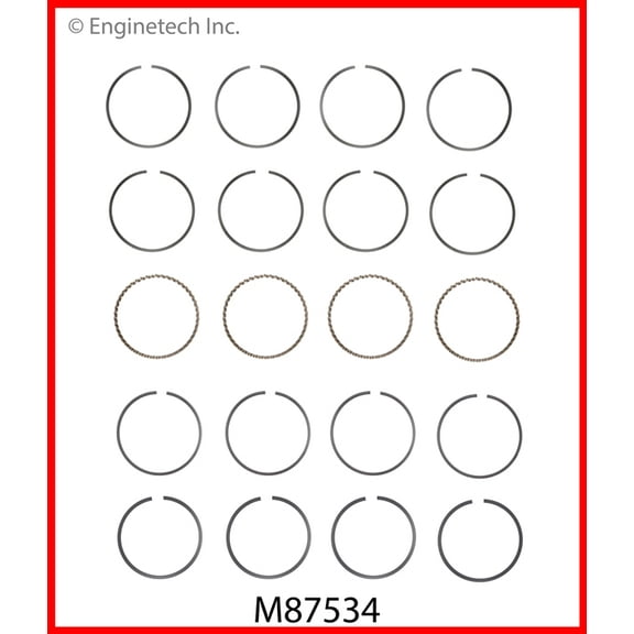 RINGS CHRY MIT 2.0L 122 N
