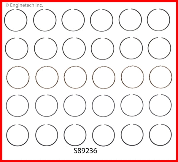 RINGS FORD 3.0L 183 STEEL