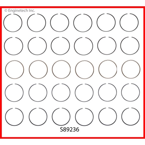 RINGS FORD 3.0L 183 STEEL