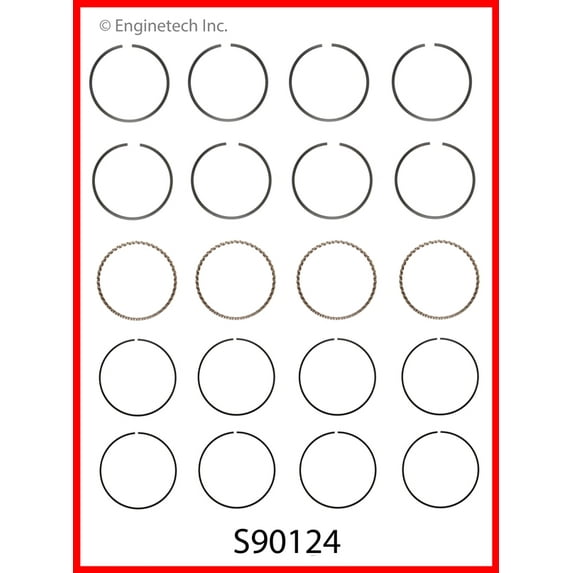 RINGS GM 2.4L 146 DOHC