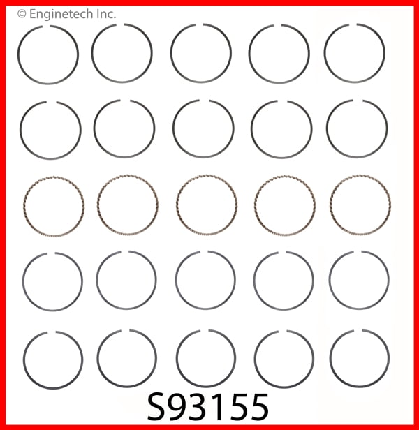 RINGS GM 3.5L 211 DOHC