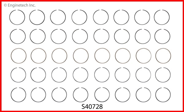 RINGS GM 6.2L 376 OHV SUP