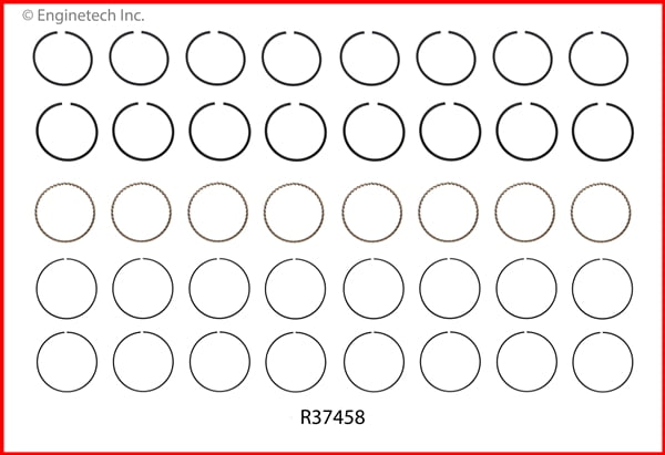 RINGS GM CHEV 4.3L 265 5.