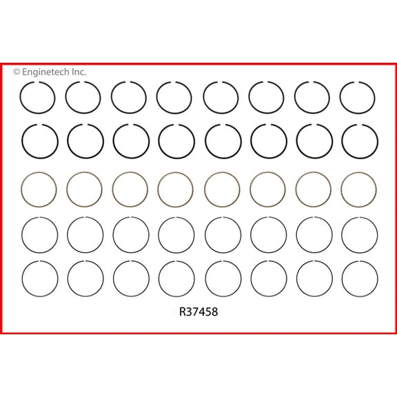 RINGS GM CHEV 4.3L 265 5.
