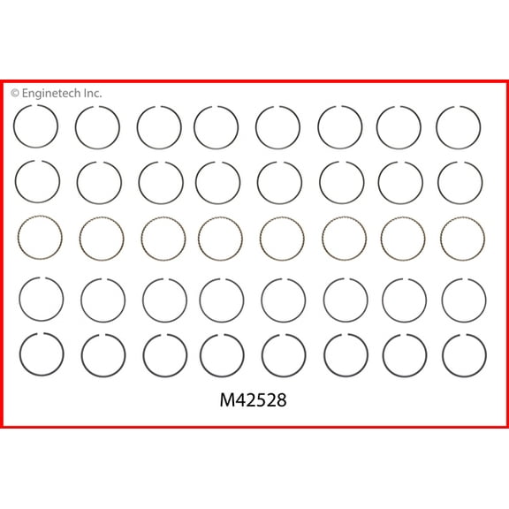 RINGS GM CHEV 8.1L 496 V8