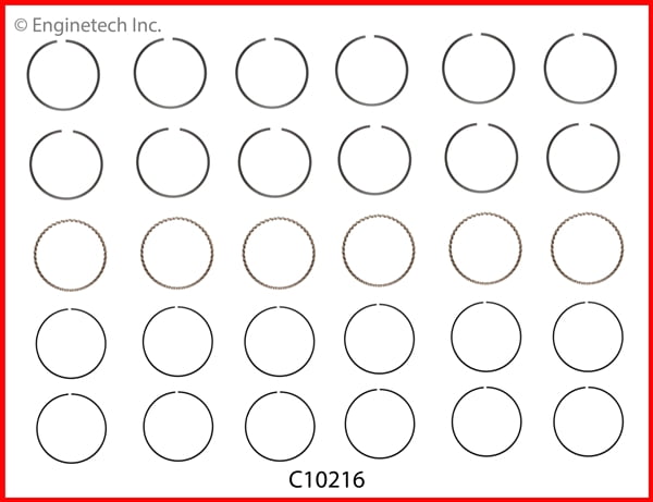RINGS GM CHEV ISU 4.3L 26