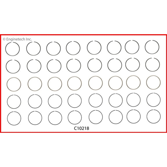 RINGS GM CHEV ISU 5.7L 35