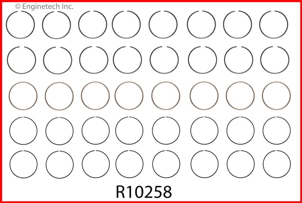 RINGS GM CHEV PONT 301 5.