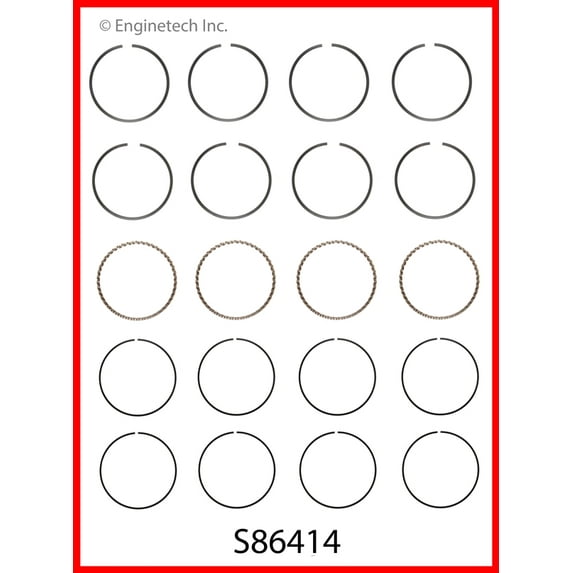 RINGS GM SATURN 2.2L DOHC