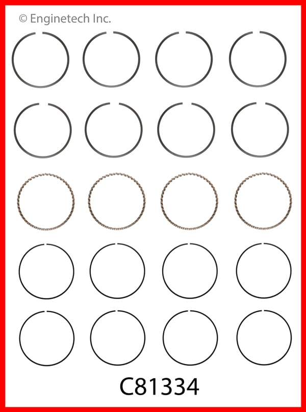RINGS GM TOY 1.6L 4AF 4AF