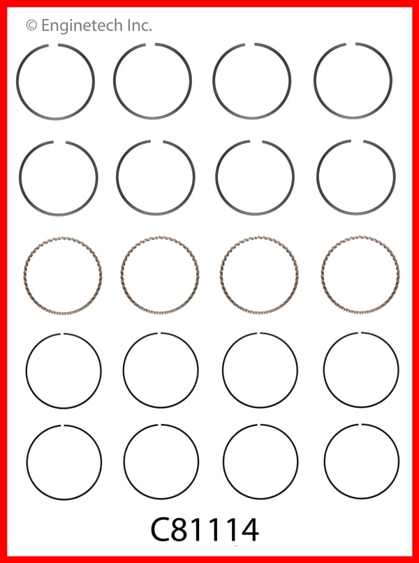 RINGS GM TOY 1.6L 4ALC 4A