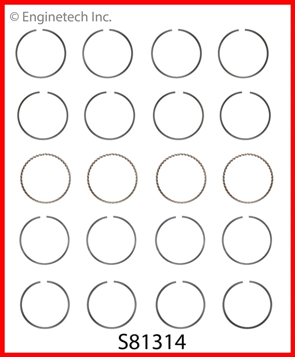 RINGS HON 1.6L 1.7L 1.8L