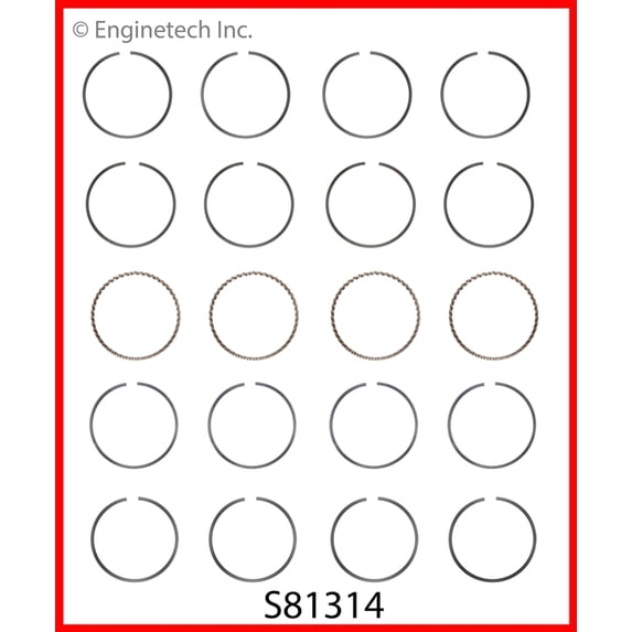 RINGS HON 1.6L 1.7L 1.8L